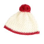 Acrylic contract color beanie with hairball