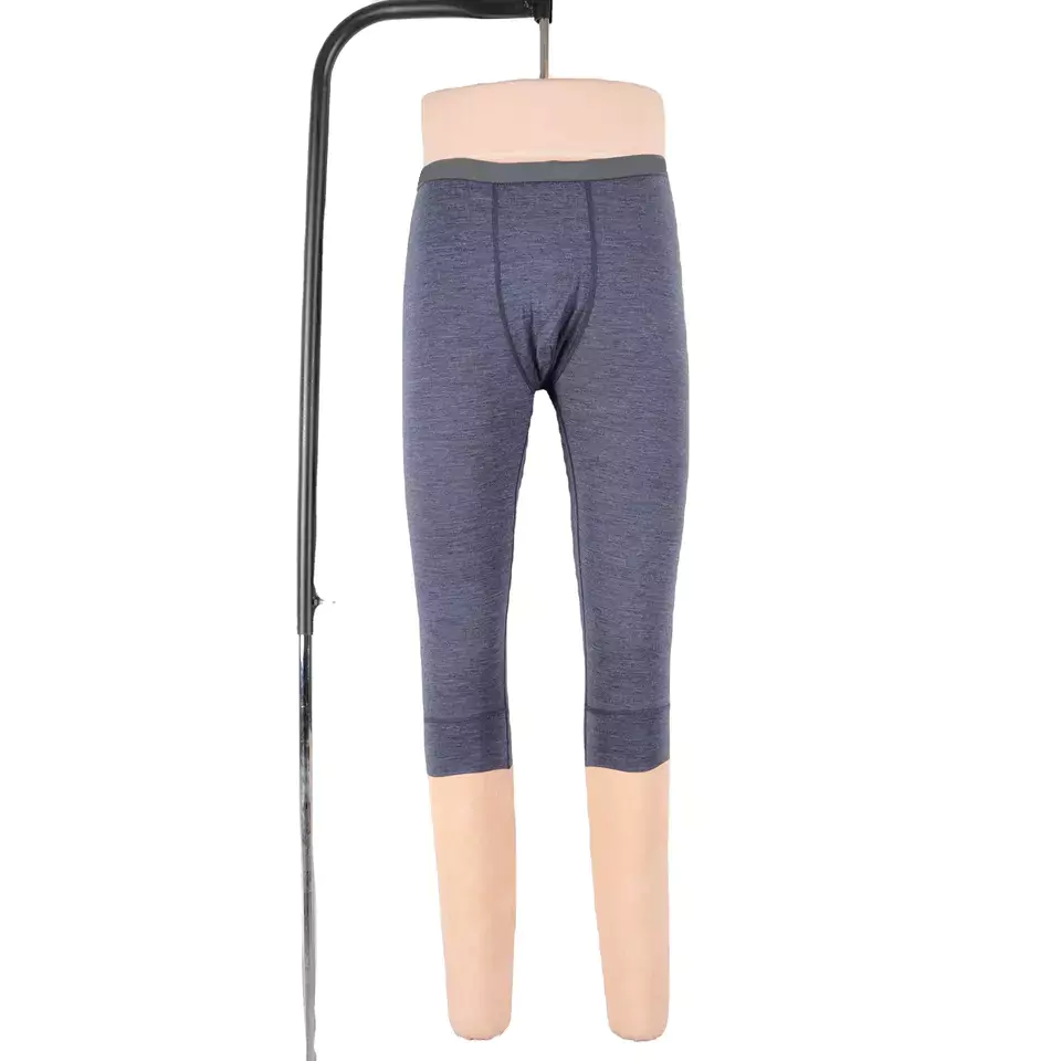 Women merino wool cropped pants