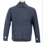 Men merino wool fleece hoodie jacket with thumb hole