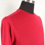 Men merino wool polyester T-shirt