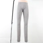 Men merino wool cropped pants