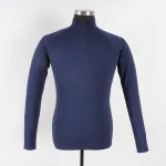 Men polyester melange stripe ottoman Sport wear