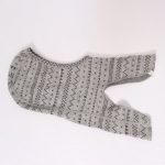Merino wool jacquard balaclava for kids