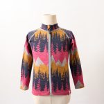 Merino wool jacqurad jacket for kids