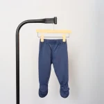 Merino wool pants with feet for kids