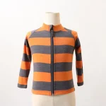 Merino wool stripe jacket for kids