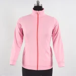 Women coolmax far infrared polyester spandex fleece jacket