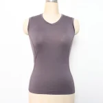 Women merino wool V-neck tanktop