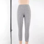 Women merino wool cropped pants