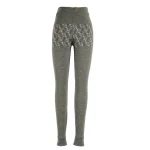 Women merino wool jacqurad pants