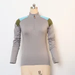 Women merino wool with breathable mesh top