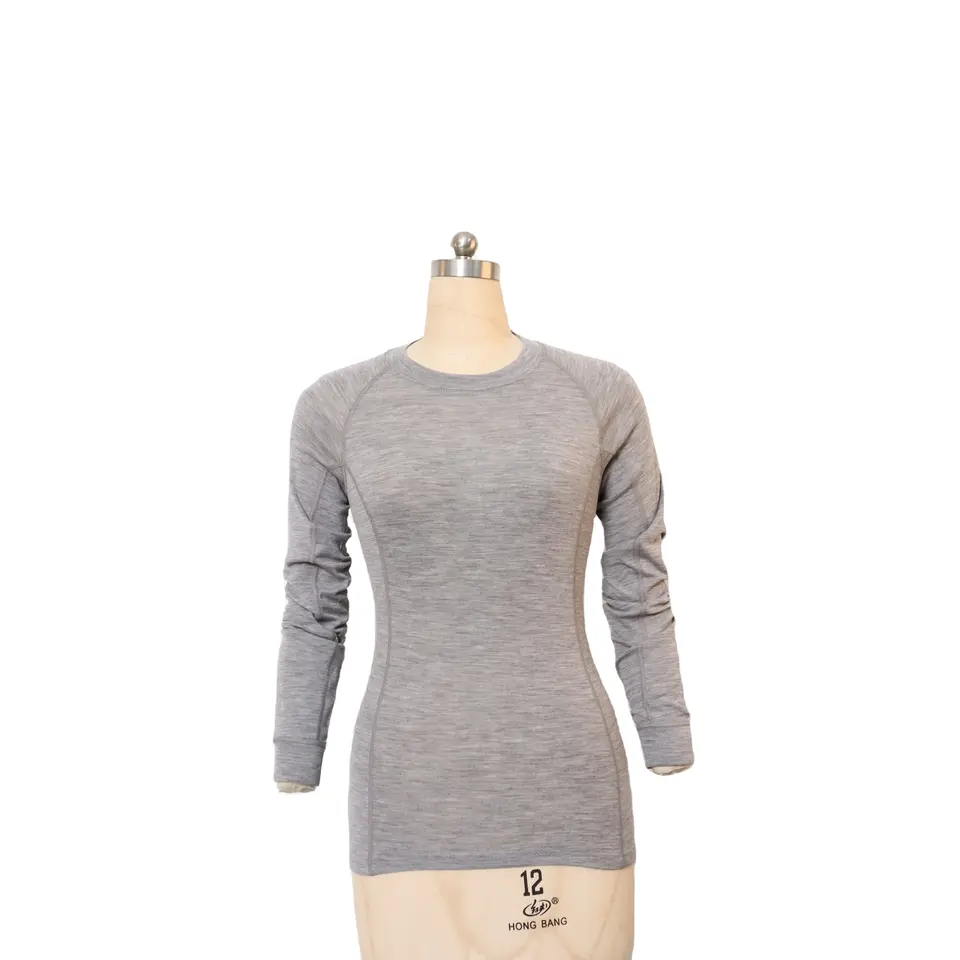 Women merino wool slim underwear 1