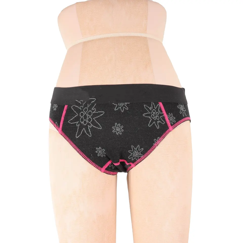 Women’s merino wooljacquard brief