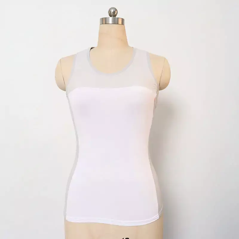 Women’s polyster and spandex sport tanktap 1