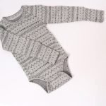 merino wool jacquard bodysuit